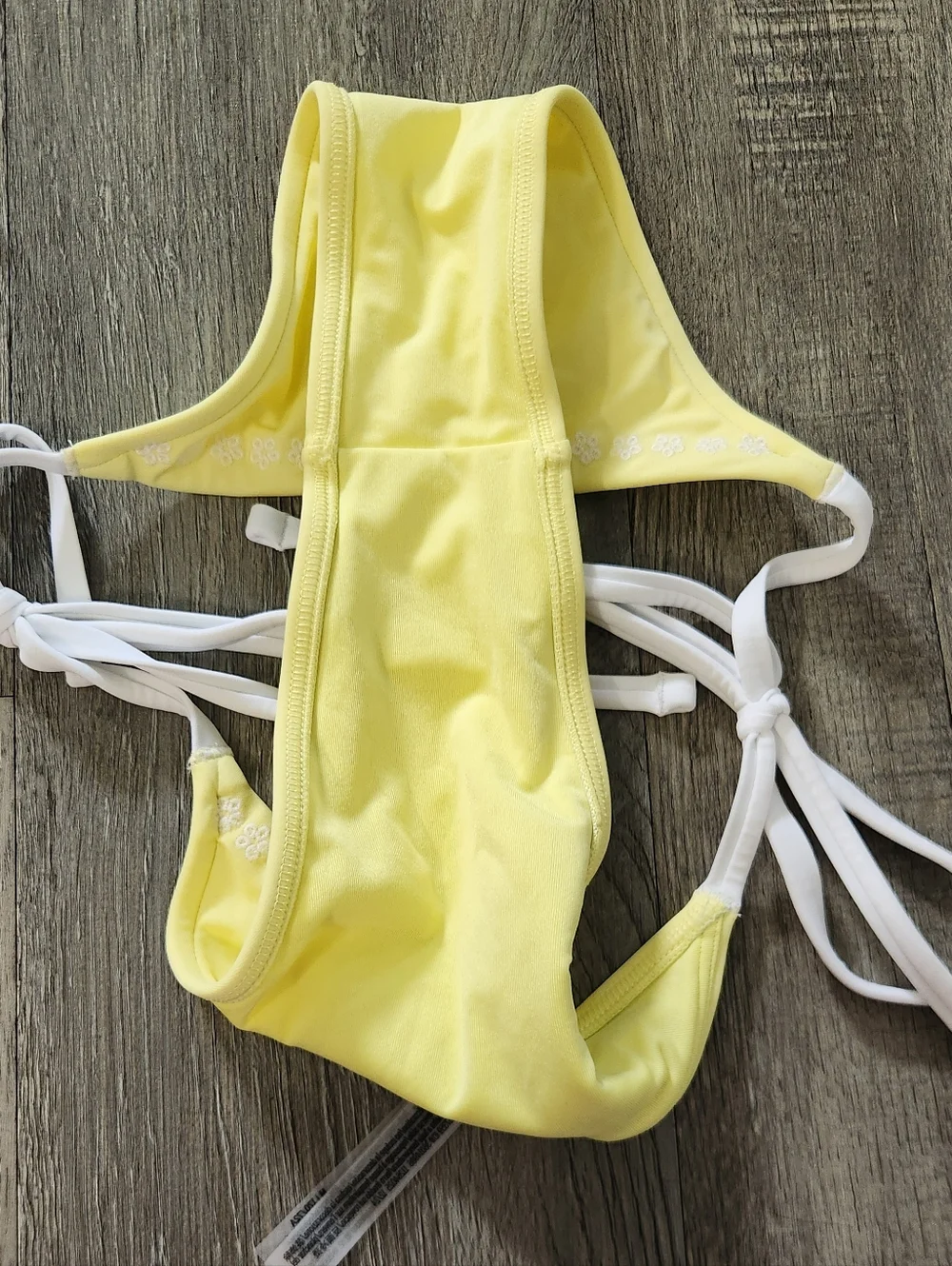 SET!Frankies‎ Bikini × Pink Popcorn Yellow Ties Side Bikini Set!